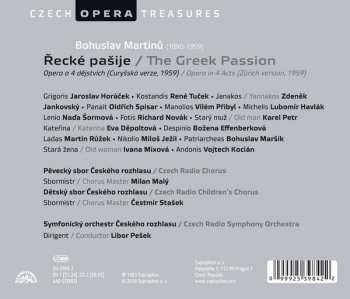 2CD Bohuslav Martinů: Řecké Pašije = The Greek Passion