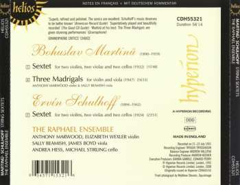 CD Bohuslav Martinů: String Sextets