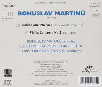 CD Bohuslav Martinů: The Complete Music For Violin And Orchestra – 4