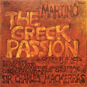2LP/Dobozkészlet Bohuslav Martinů: The Greek Passion (Opera In 4 Acts)