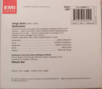 2CD/Dobozkészlet Boris Christoff: Mefistofele