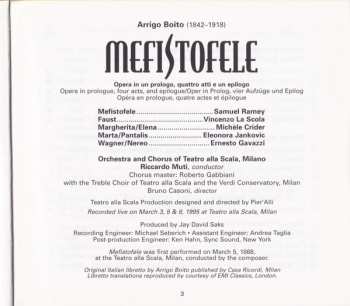 2CD/Dobozkészlet Riccardo Muti: Mefistofele