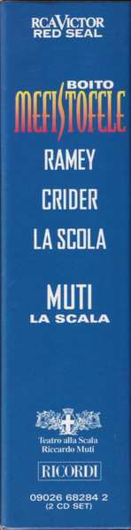2CD/Dobozkészlet Riccardo Muti: Mefistofele