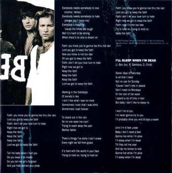 CD Bon Jovi: Keep The Faith