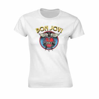 Merch Bon Jovi: Póló Női Heart '83