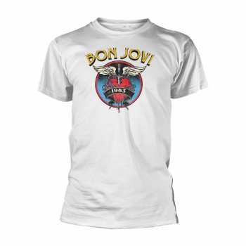 Merch Bon Jovi: Póló Heart '83