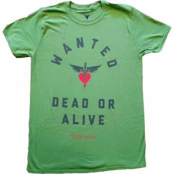 Merch Bon Jovi: Póló Wanted 