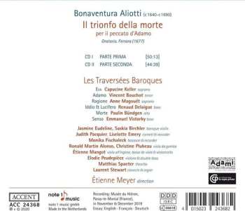 2CD Les Traversées Baroques: Il Trionfo Della Morte