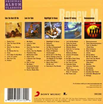 5CD/Dobozkészlet Boney M.: Original Album Classics