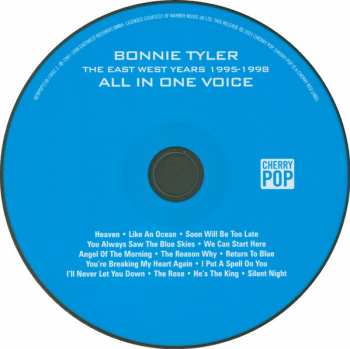 3CD Bonnie Tyler: The East West Years 1995-1998