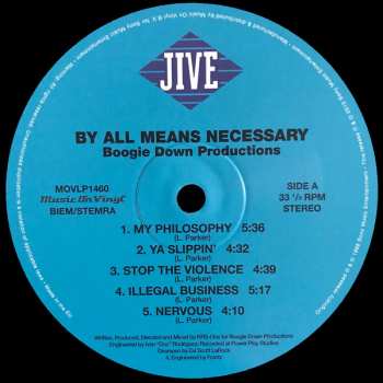 LP Boogie Down Productions: By All Means Necessary