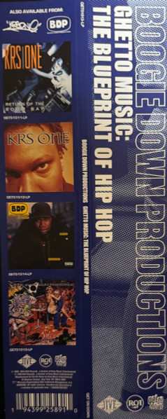 2LP Boogie Down Productions: Ghetto Music: The Blueprint Of Hip Hop CLR | LTD