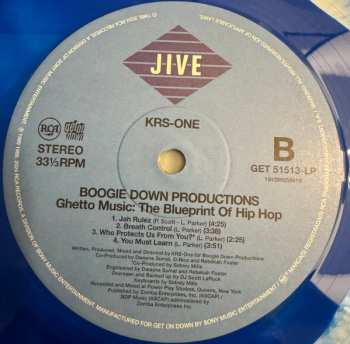 2LP Boogie Down Productions: Ghetto Music: The Blueprint Of Hip Hop CLR | LTD