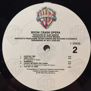 LP Boom Crash Opera: Boom Crash Opera