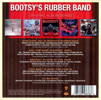 5CD/Dobozkészlet Bootsy's Rubber Band: Original Album Series