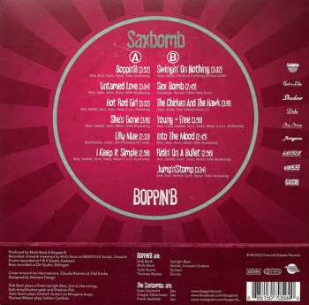 LP Boppin' B: Saxbomb