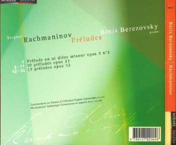 CD Sergei Vasilyevich Rachmaninoff: Préludes