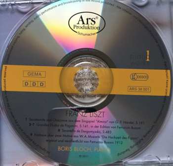 CD Boris Bloch: Piano Works Vol. 1 - Liszt