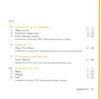 2CD Boris Bloch: Piano Works Vol. 2 – Beethoven