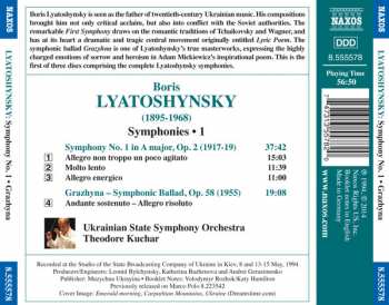 CD National Symphony Orchestra Of Ukraine: Symphony No. 1 • Grazhyna