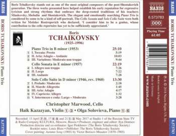 CD Olga Solovieva: Piano Trio