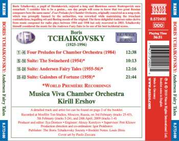 CD Musica Viva Chamber Orchestra: Andersen Fairy Tales • Four Preludes For Chamber Orchestra