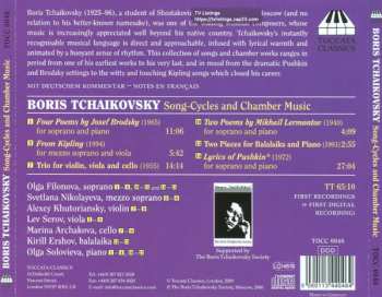 CD Olga Solovieva: Song-Cycles And Chamber Music