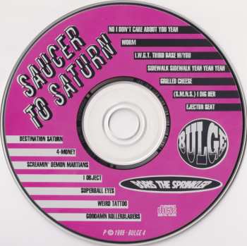 LP Boris The Sprinkler: Saucer To Saturn