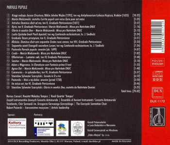 CD Bornus Consort: Parvule Pupule