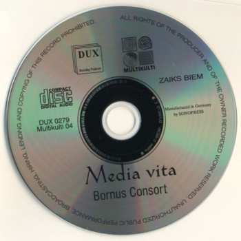 CD Bornus Consort: Media Vita