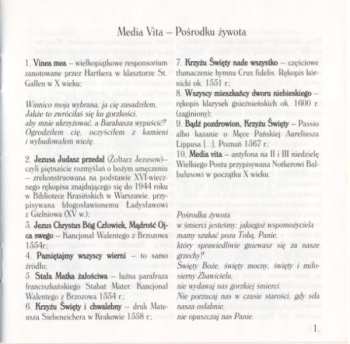 CD Bornus Consort: Media Vita