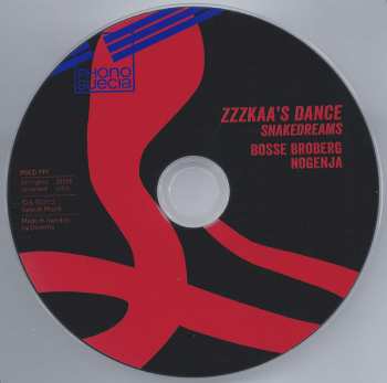 CD Bosse Broberg: Zzzkaa's Dance - Snakedreams