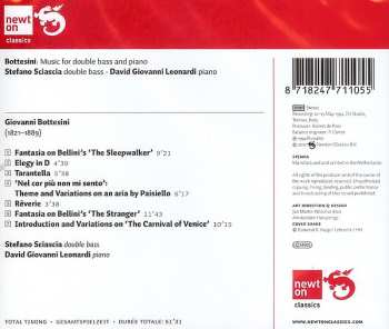 CD Giovanni Bottesini: Music For Double Bass And Piano