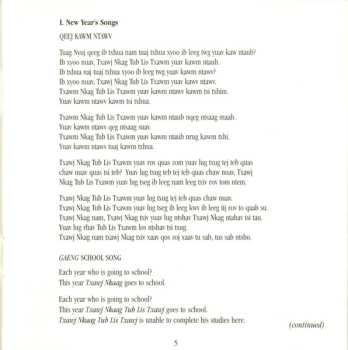 CD Boua Xou Mua: The Music Of The Hmong People Of Laos