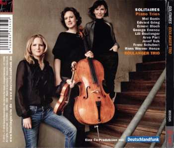CD Boulanger Trio: Solitaires