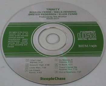 CD Niels-Henning Ørsted Pedersen: Trinity