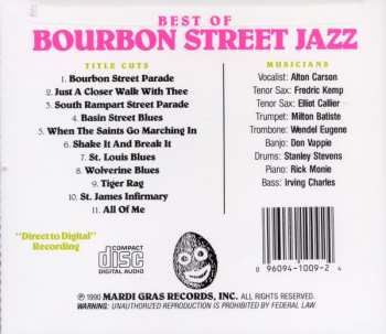 CD Bourbon Street Jazz: Best Of Bourbon Street Jazz Featuring Dixieland's Greatest Hits