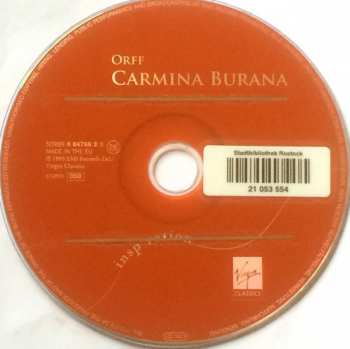 CD Carl Orff: Carmina Burana