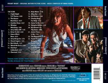 CD Brad Fiedel: Fright Night (Original Motion Picture Score) LTD