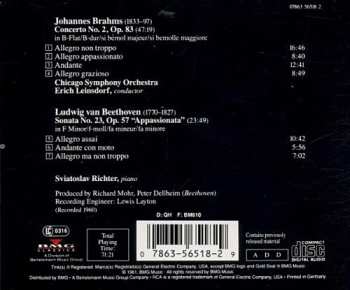 CD Ludwig van Beethoven: Piano Concerto No. 2 / Sonata No. 23 "Appassionata"