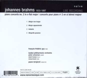 CD Johannes Brahms: Piano Concerto No.2