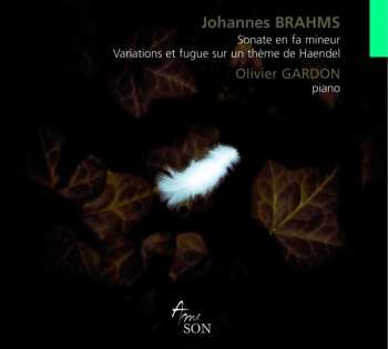 Album Brahms / Gardon,olivier: Sonata In F Minor