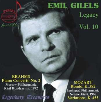 Album Brahms / Gilels,emil: Legacy 10