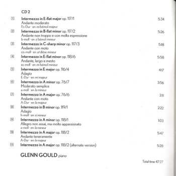 2CD Johannes Brahms: 4 Ballades Op. 10 • 2 Rhapsodies Op. 79 • 10 Intermezzi