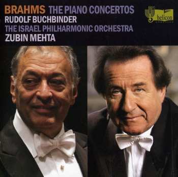 Album Brahms / Israel Philharmonic Orch / Mehta: Piano Concertos 1 & 2