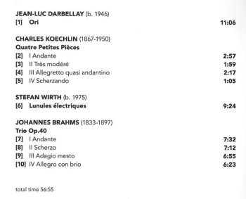 CD Johannes Brahms: Constellations Ardentes