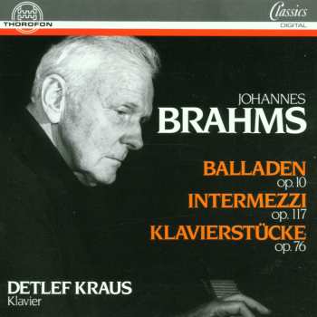 CD Brahms / Kraus,detlef: Piano Works
