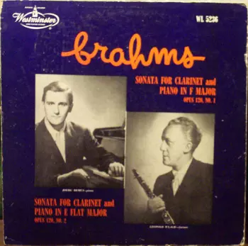 2 Clarinet Sonatas Op.120