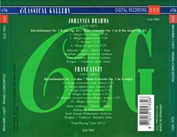 CD Johannes Brahms: Piano Concertos