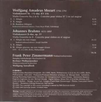 CD Berliner Philharmoniker: Violinkonzerte